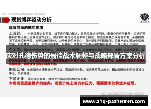 应对孔德伤势的最佳战术调整与战略部署方案分析